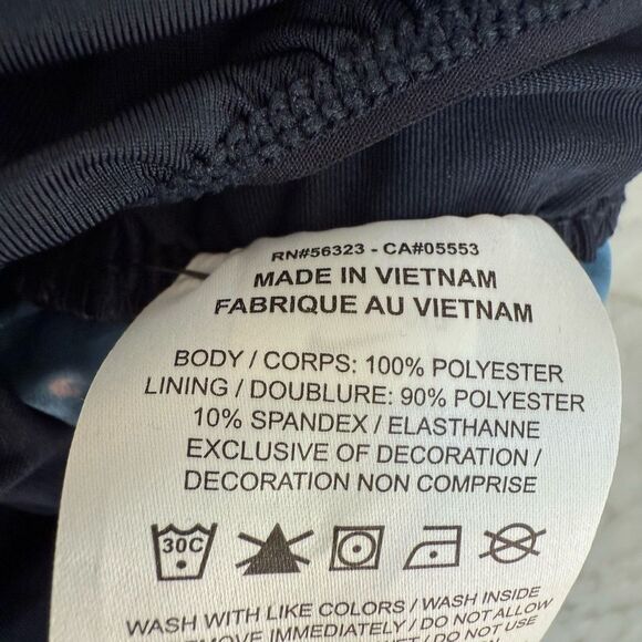 Nike one dri-fit midrise loose fit 3” brief lined midnight blue size S NWT - Picture 7 of 7